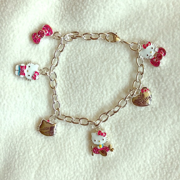 Hello Kitty Jewelry Hello Kitty Charm Bracelet Poshmark